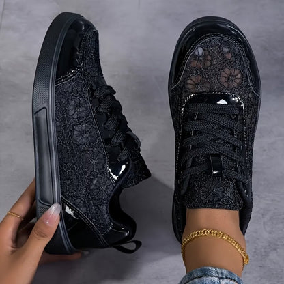 Regina |  Tenis de encaje floral