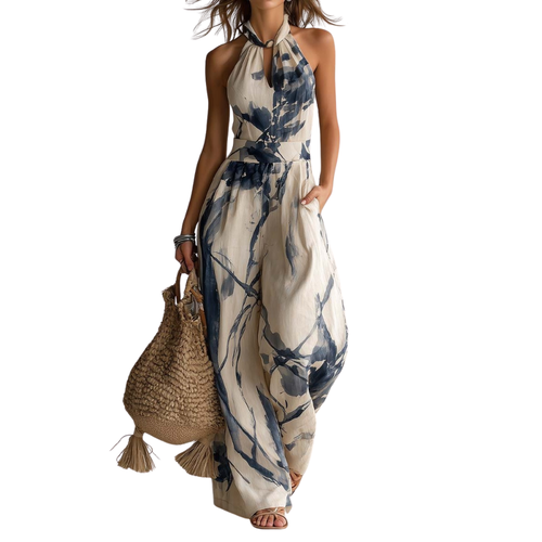 Allegra | Mono elegante de pierna ancha