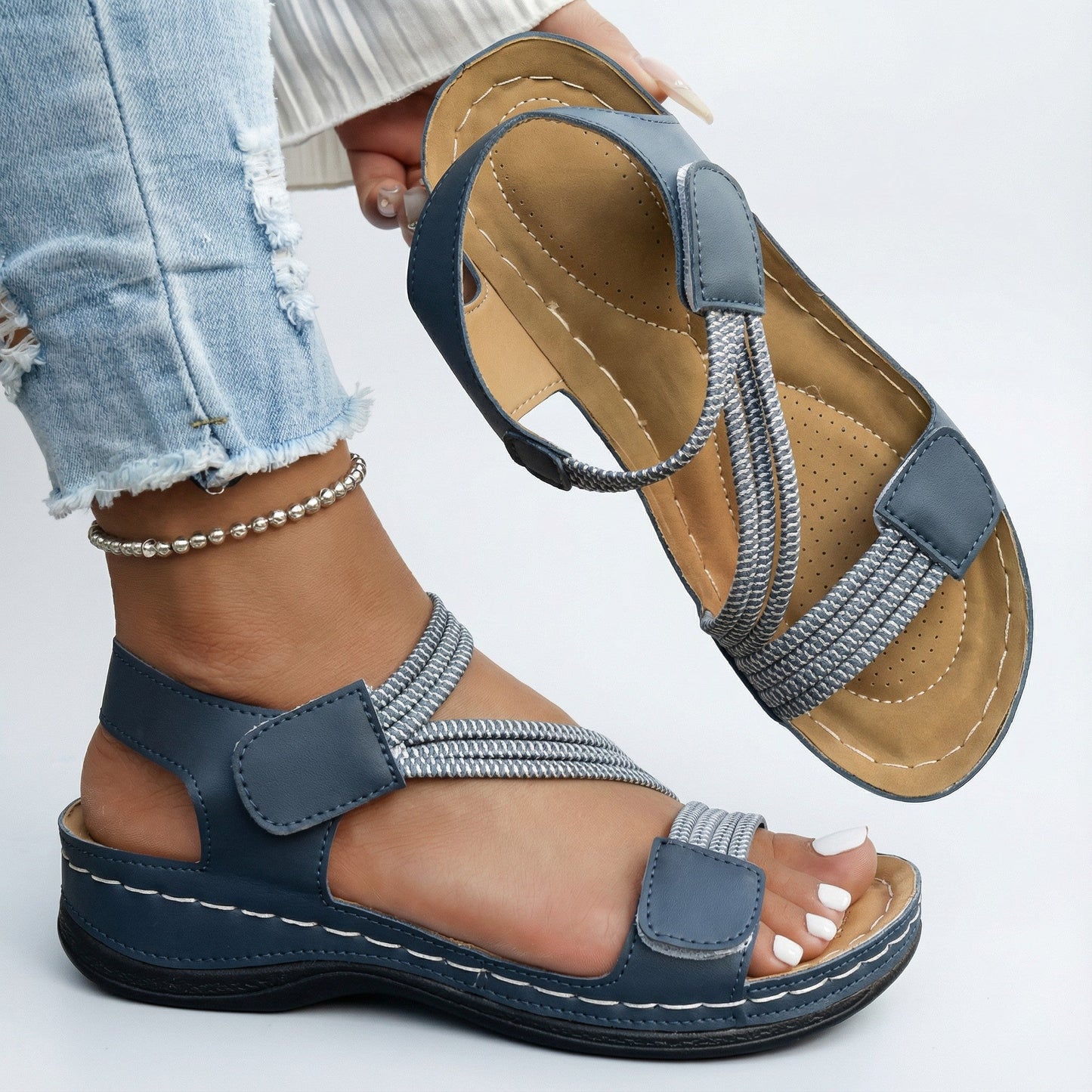 Ária | Sandalias de confort ortopédicas