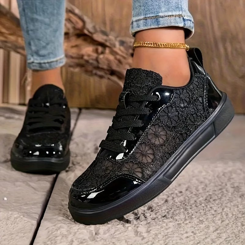 Regina |  Tenis de encaje floral