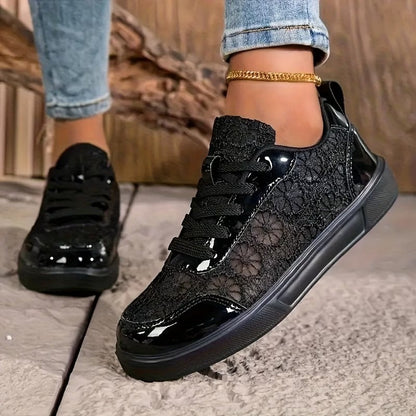 Regina |  Tenis de encaje floral