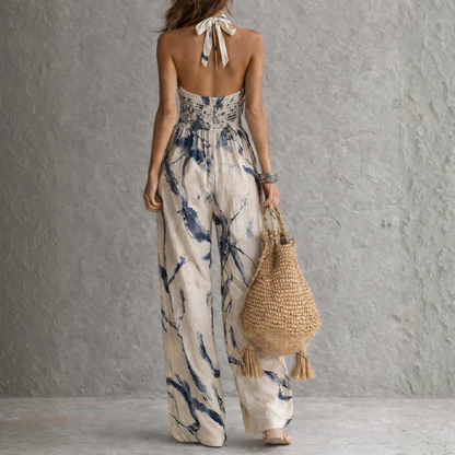 Allegra | Mono elegante de pierna ancha
