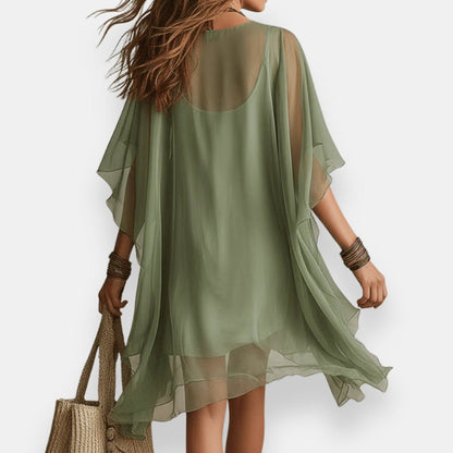 Verlaine  |  Vestido vaporoso boho de mangas anchas