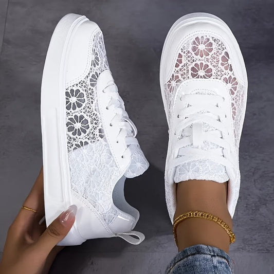 Regina |  Tenis de encaje floral