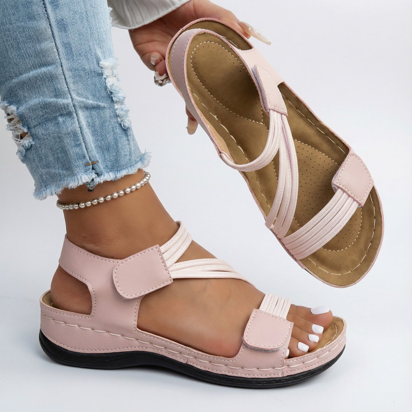 Ária | Sandalias de confort ortopédicas