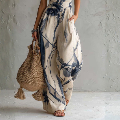 Allegra | Mono elegante de pierna ancha