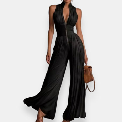 Ginevra  | Mono plisado elegante sin mangas