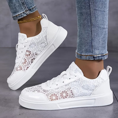 Regina |  Tenis de encaje floral
