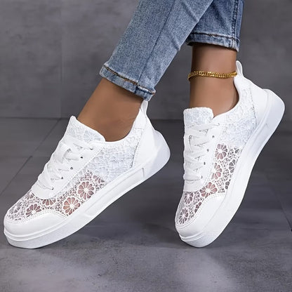 Regina |  Tenis de encaje floral