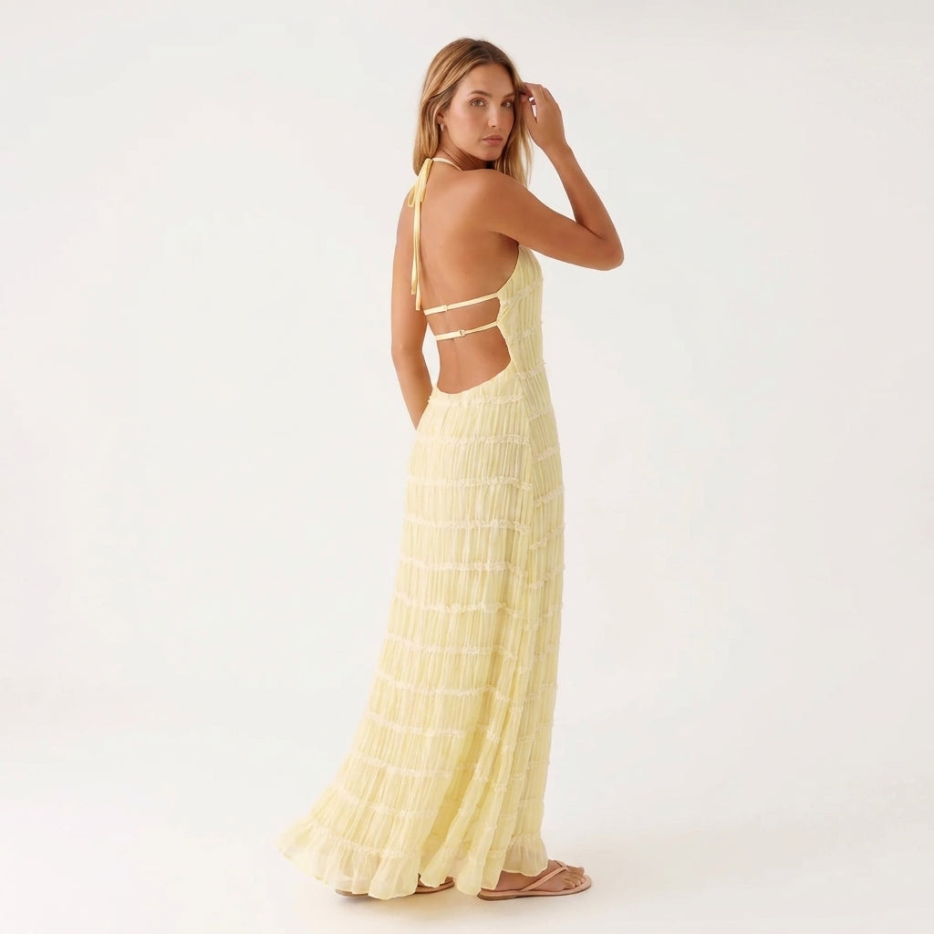 Ángela | Vestido largo de verano