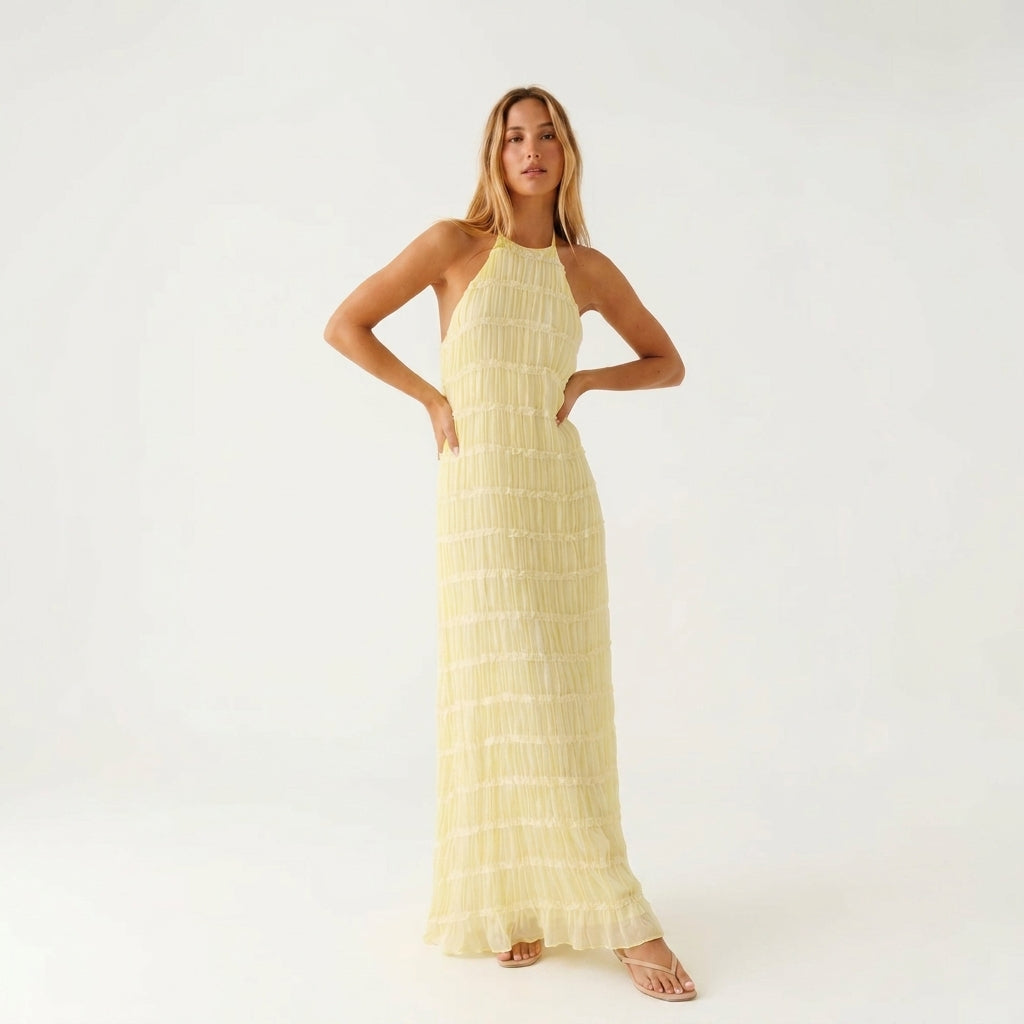 Ángela | Vestido largo de verano