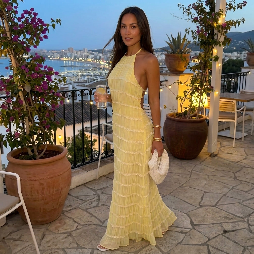 Ángela | Vestido largo de verano