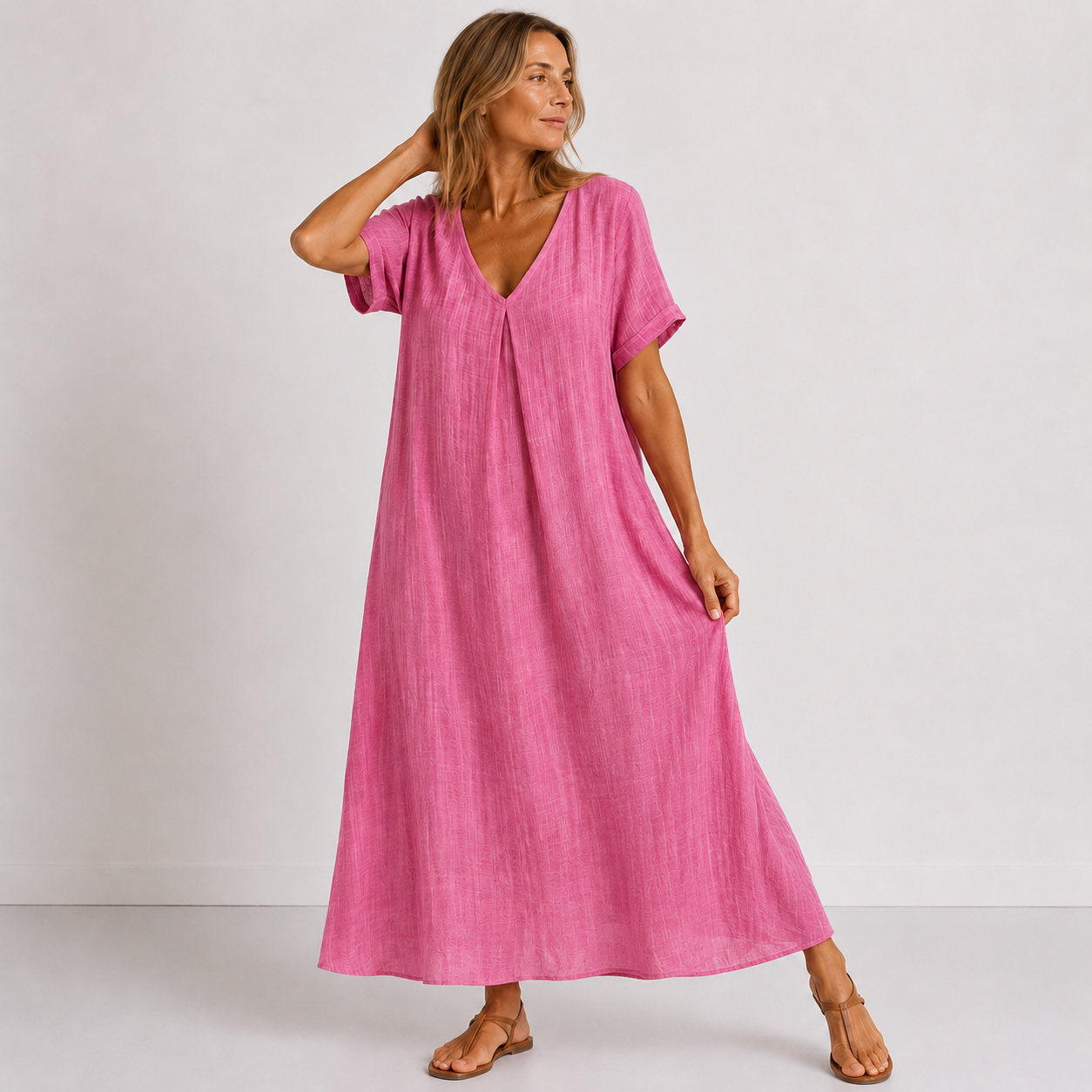 Ibiza |  Vestido Largo Fluido