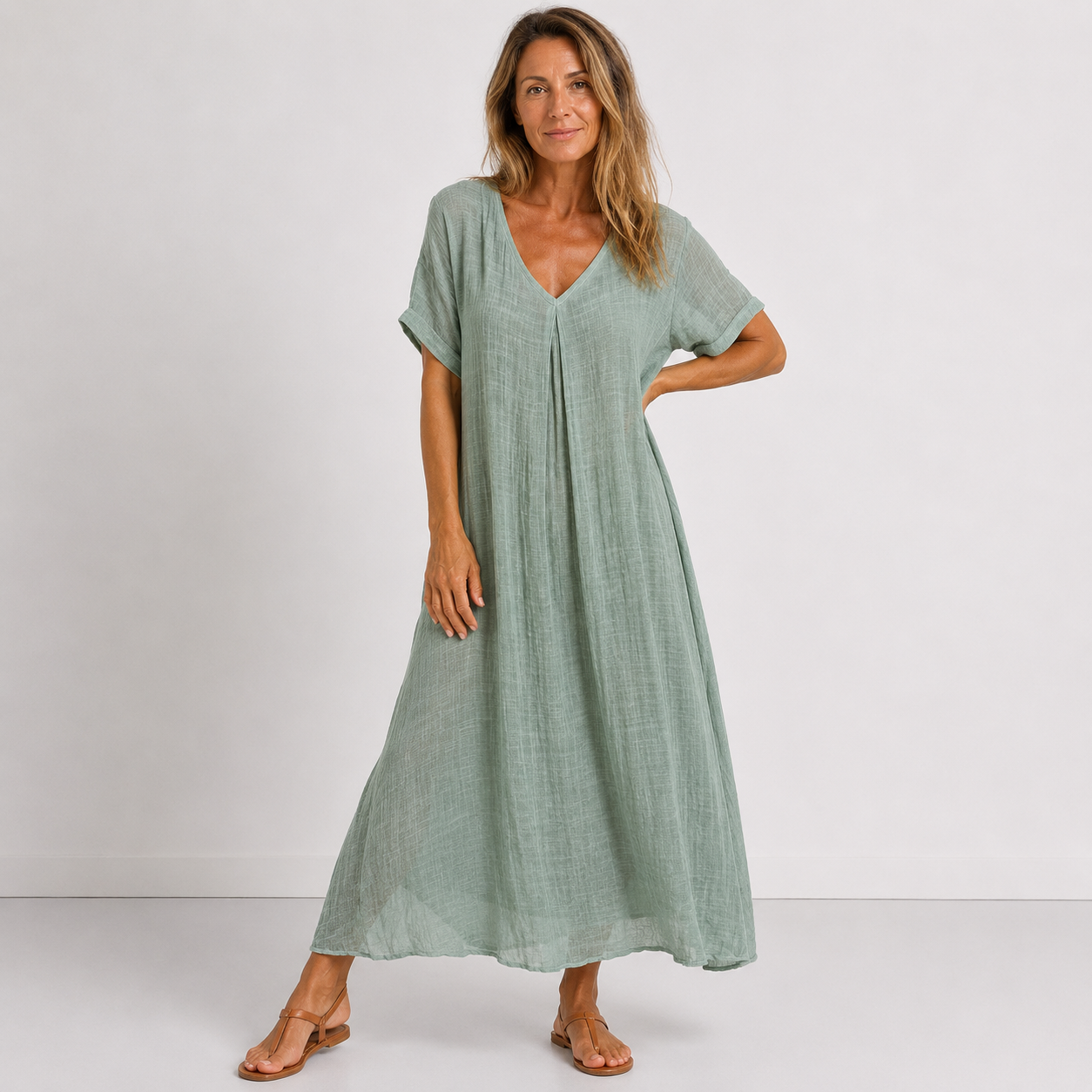Ibiza |  Vestido Largo Fluido