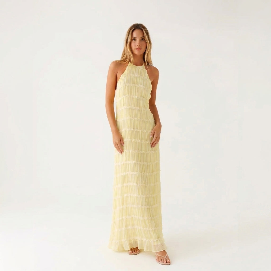 Ángela | Vestido largo de verano