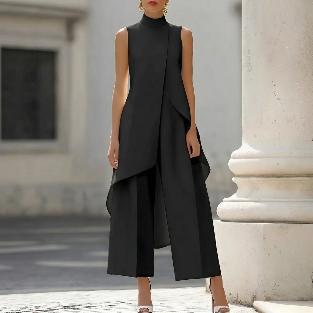 Romana | Mono largo de caída elegante
