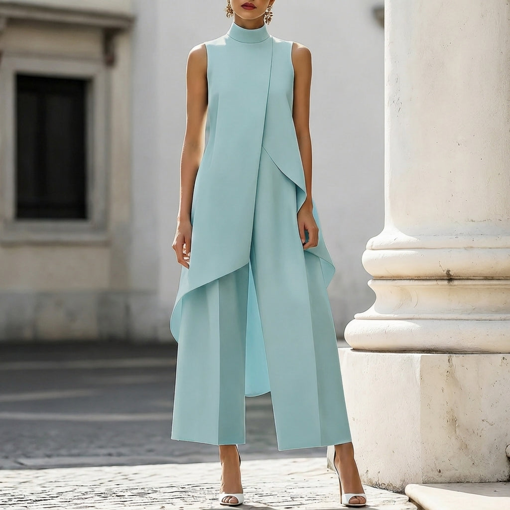 Romana | Mono largo de caída elegante