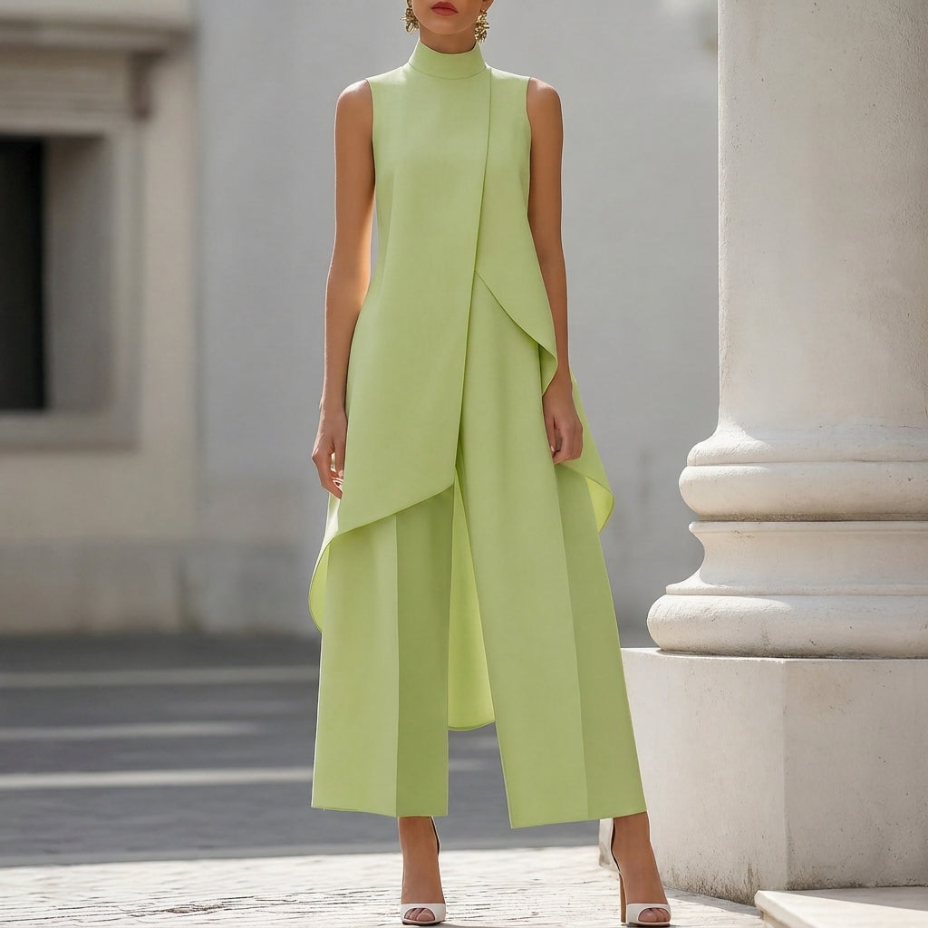 Romana | Mono largo de caída elegante