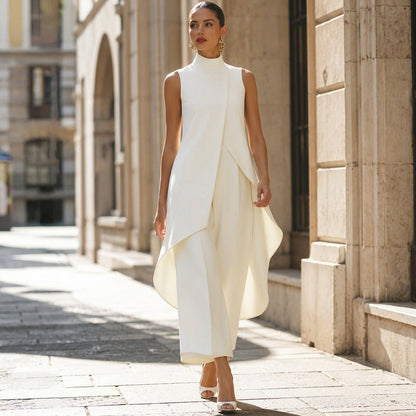 Romana | Mono largo de caída elegante