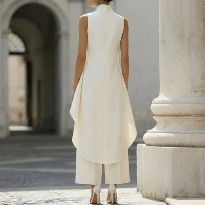 Romana | Mono largo de caída elegante