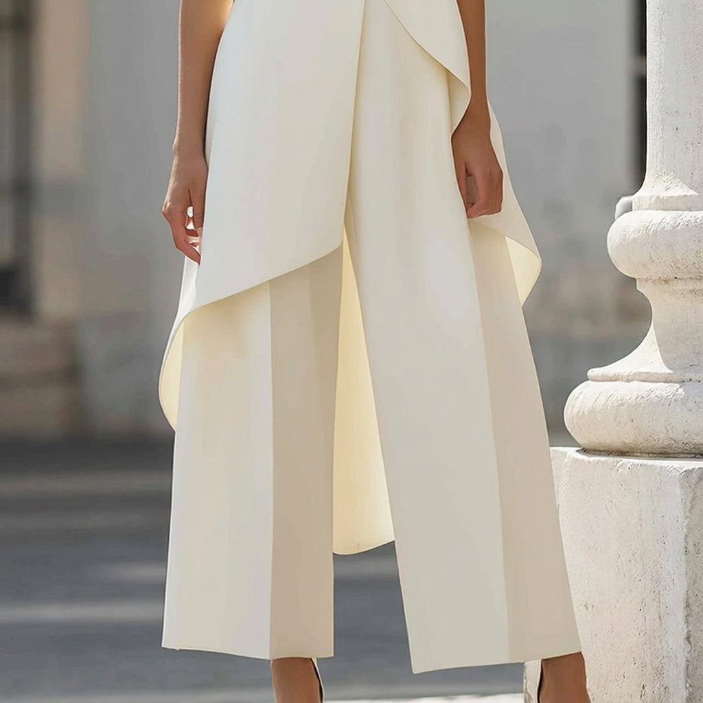 Romana | Mono largo de caída elegante