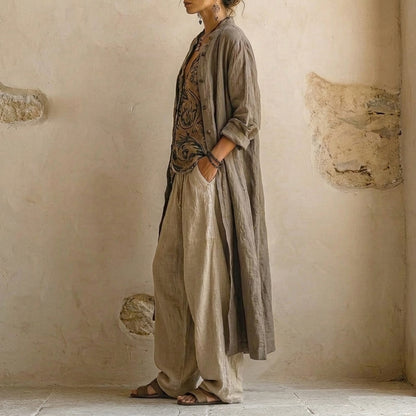 MALIKA - Conjunto boho elegante