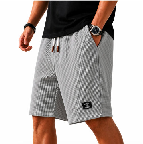 Bermudas Capri de Tejido Waffle