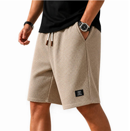 Bermudas Capri de Tejido Waffle