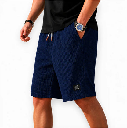Bermudas Capri de Tejido Waffle