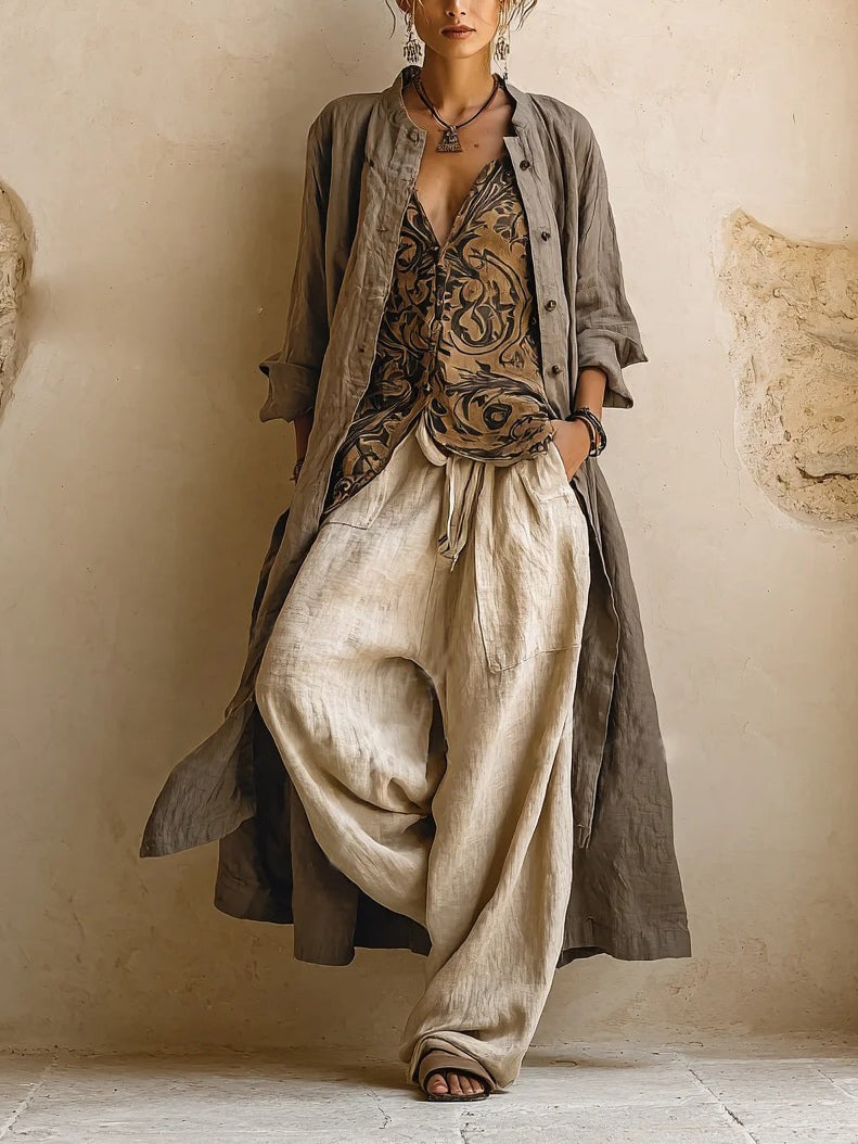 MALIKA | Conjunto boho elegante
