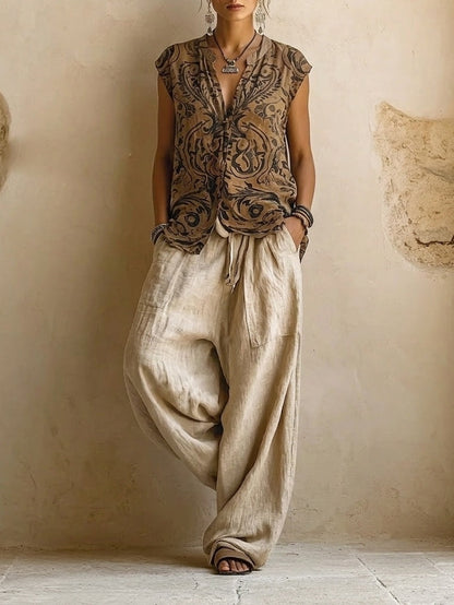 MALIKA | Conjunto boho elegante