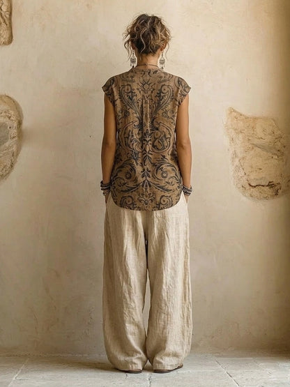 MALIKA | Conjunto boho elegante