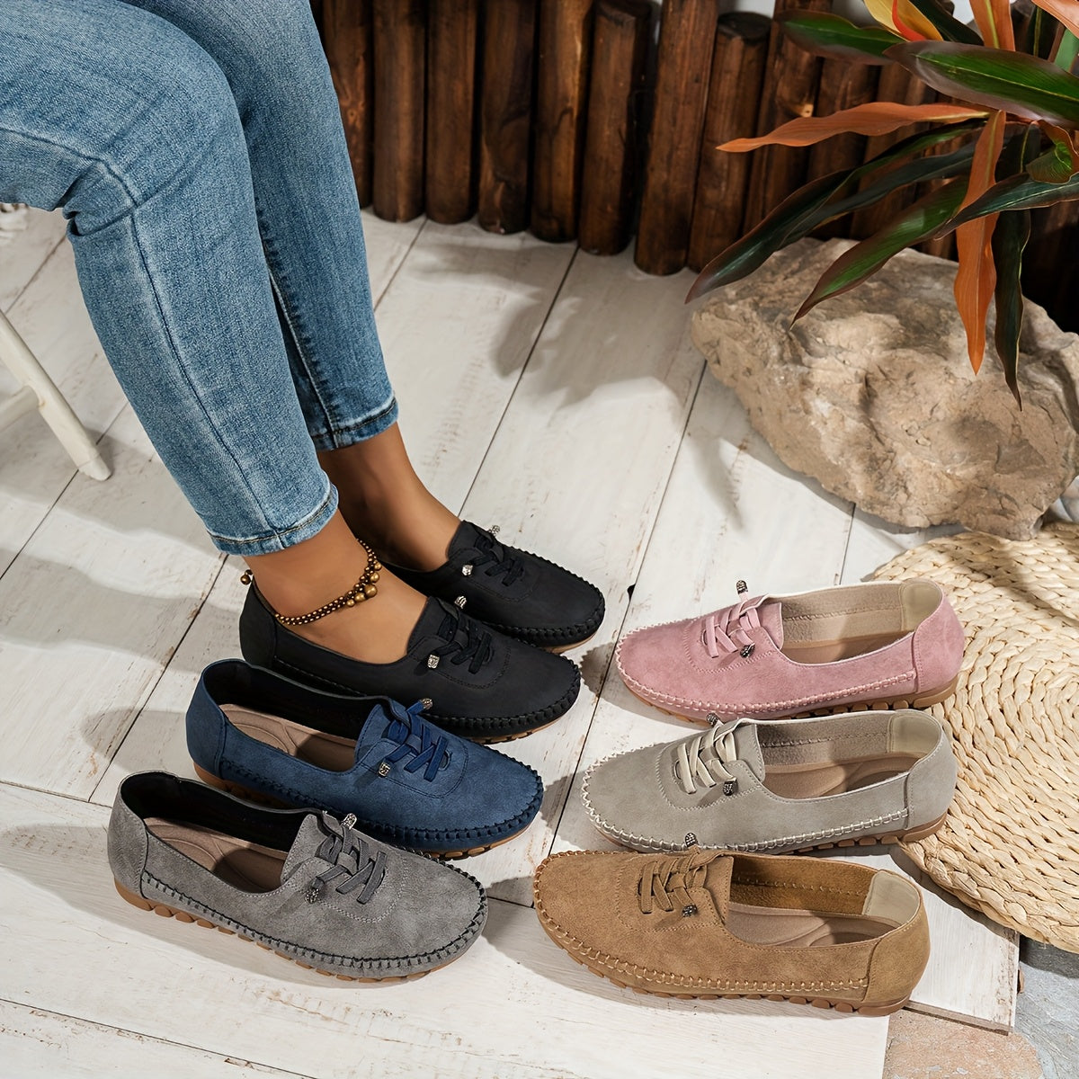 Orthelia | Mocasines Suaves con Soporte Integral para Pies Sensibles