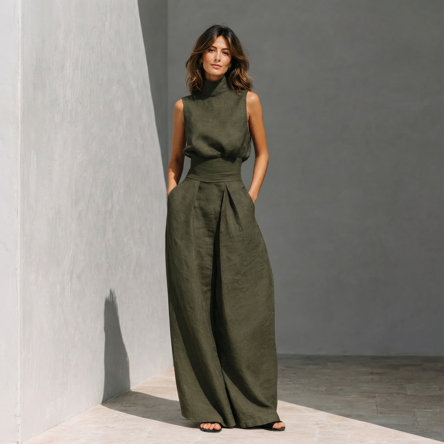 Conjunto Brisa | Conjunto minimalista de algodón y lino