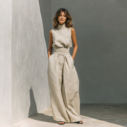 Conjunto Brisa | Conjunto minimalista de algodón y lino