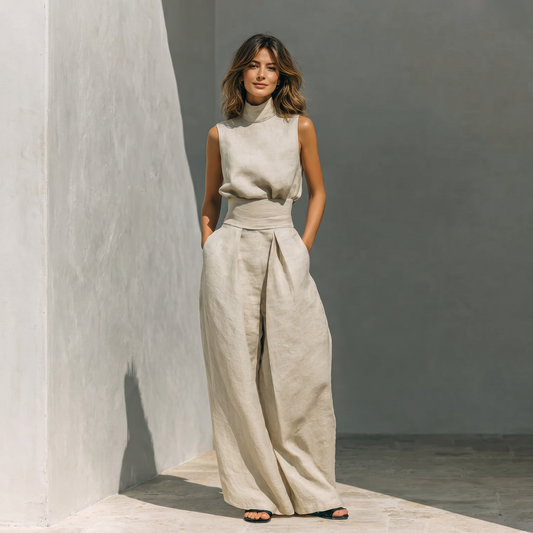 Conjunto Brisa | Conjunto minimalista de algodón y lino