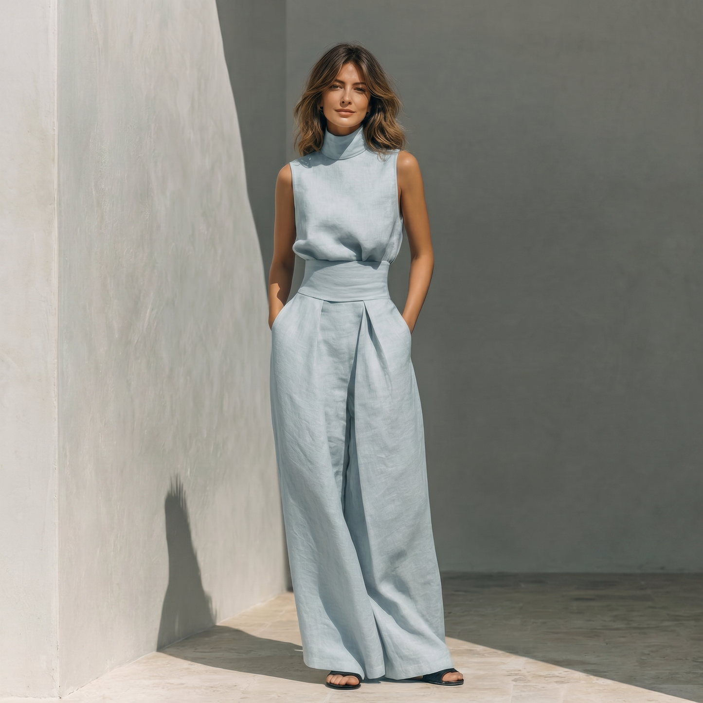 Conjunto Brisa | Conjunto minimalista de algodón y lino