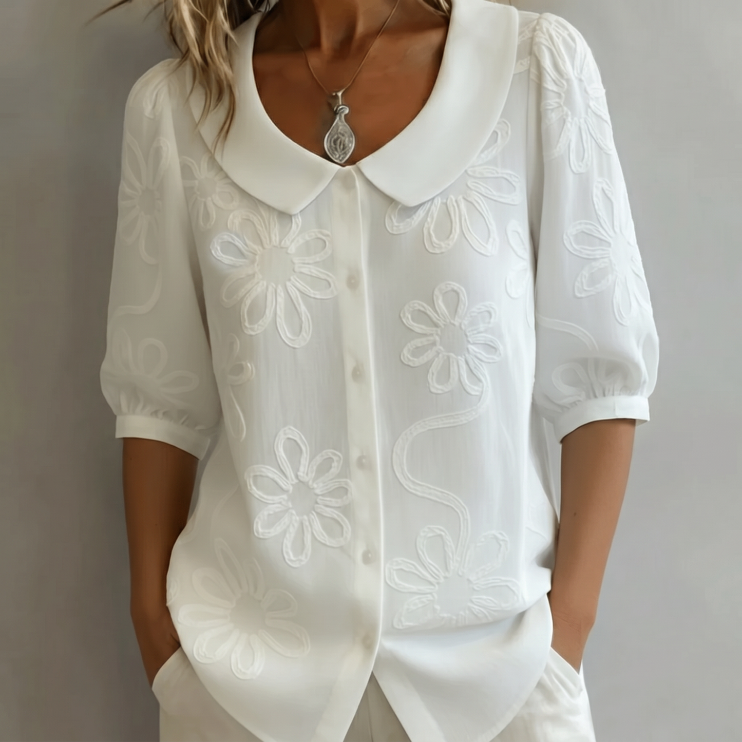 Fiora | Blusa floral elegante