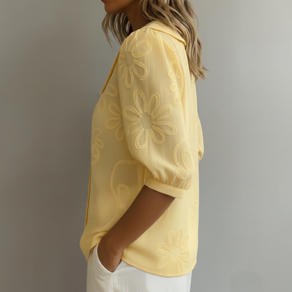Fiora | Blusa floral elegante