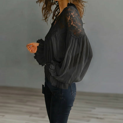 Arabella | Camisa Elegante en algodón y viscosa