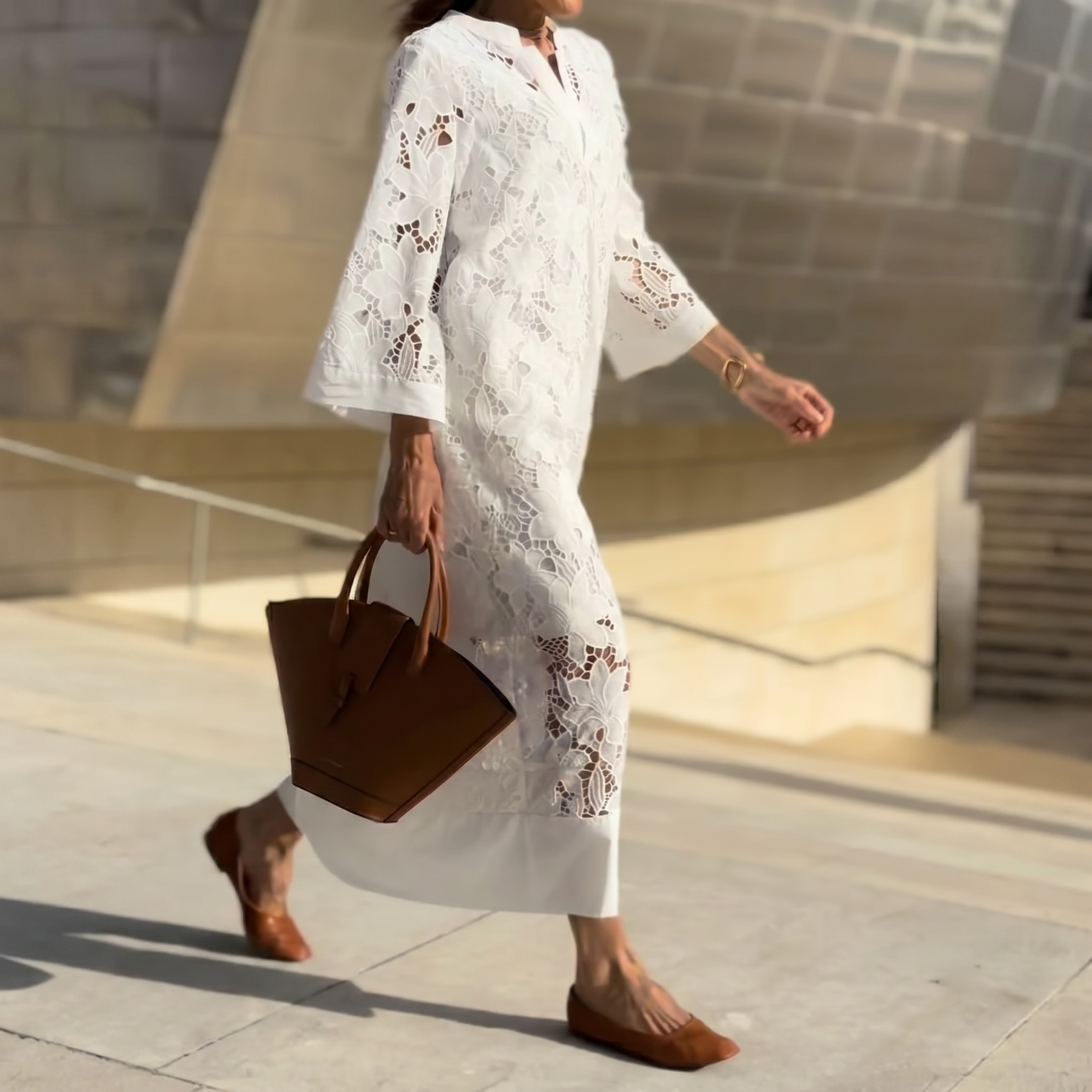 Julieta - Elegante vestido de encaje de verano