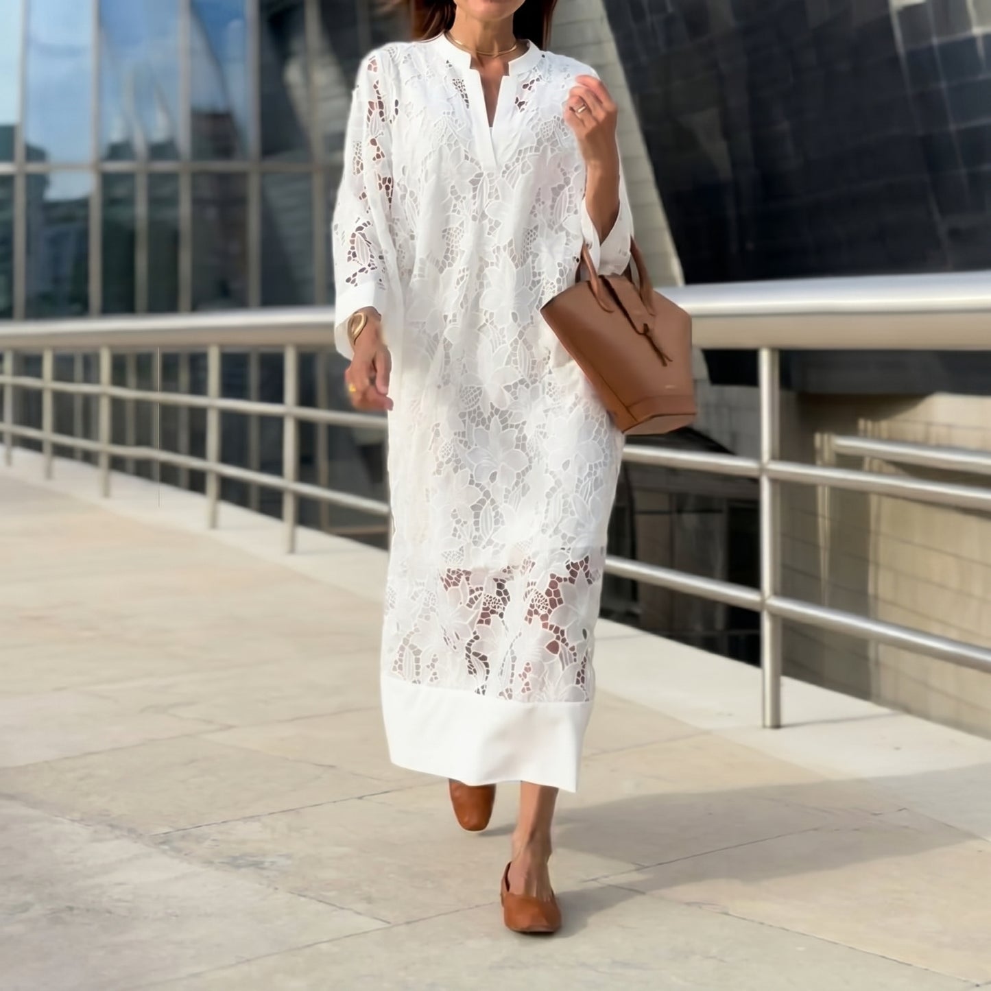 Julieta - Elegante vestido de encaje de verano
