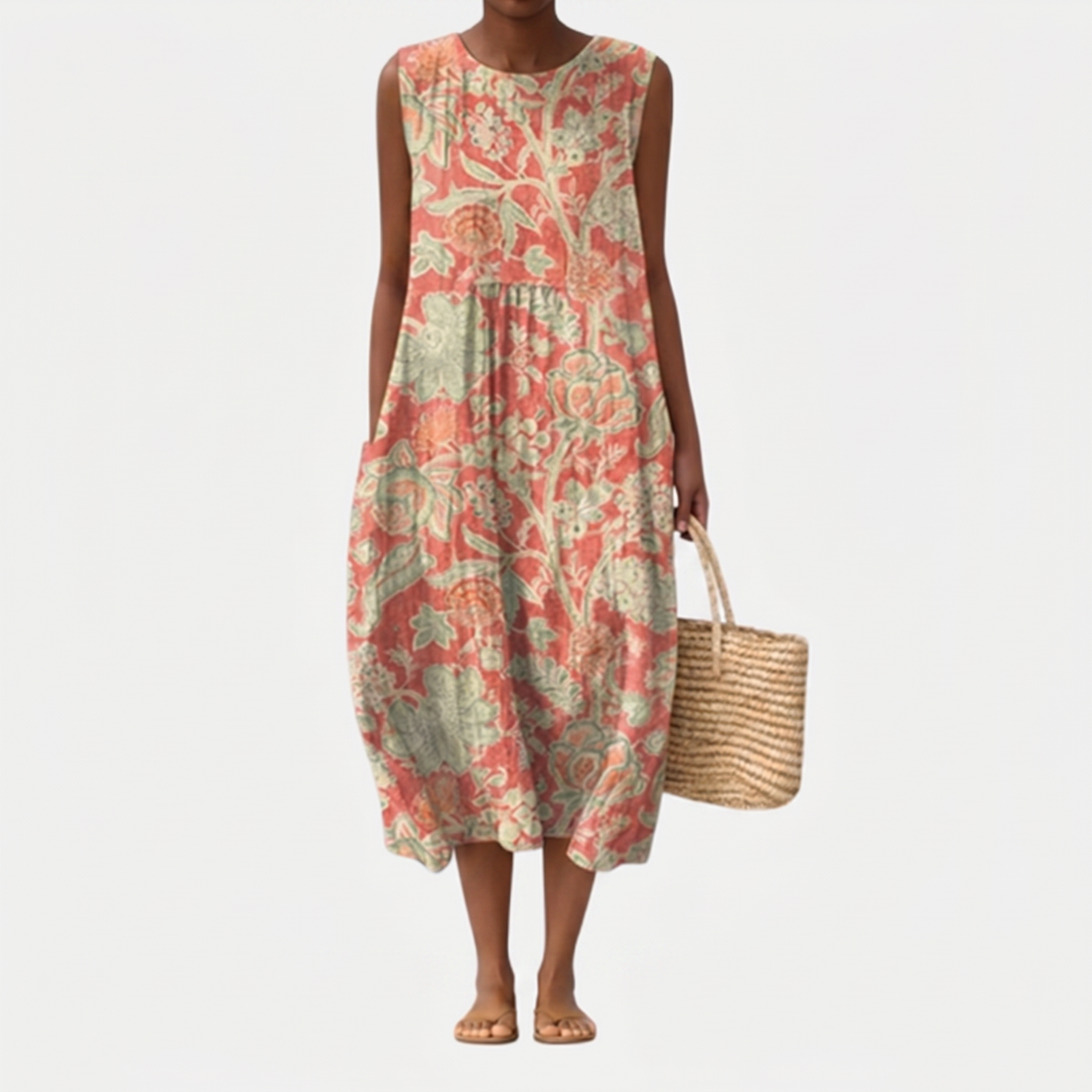 Raya | Vestido Midi de Diario