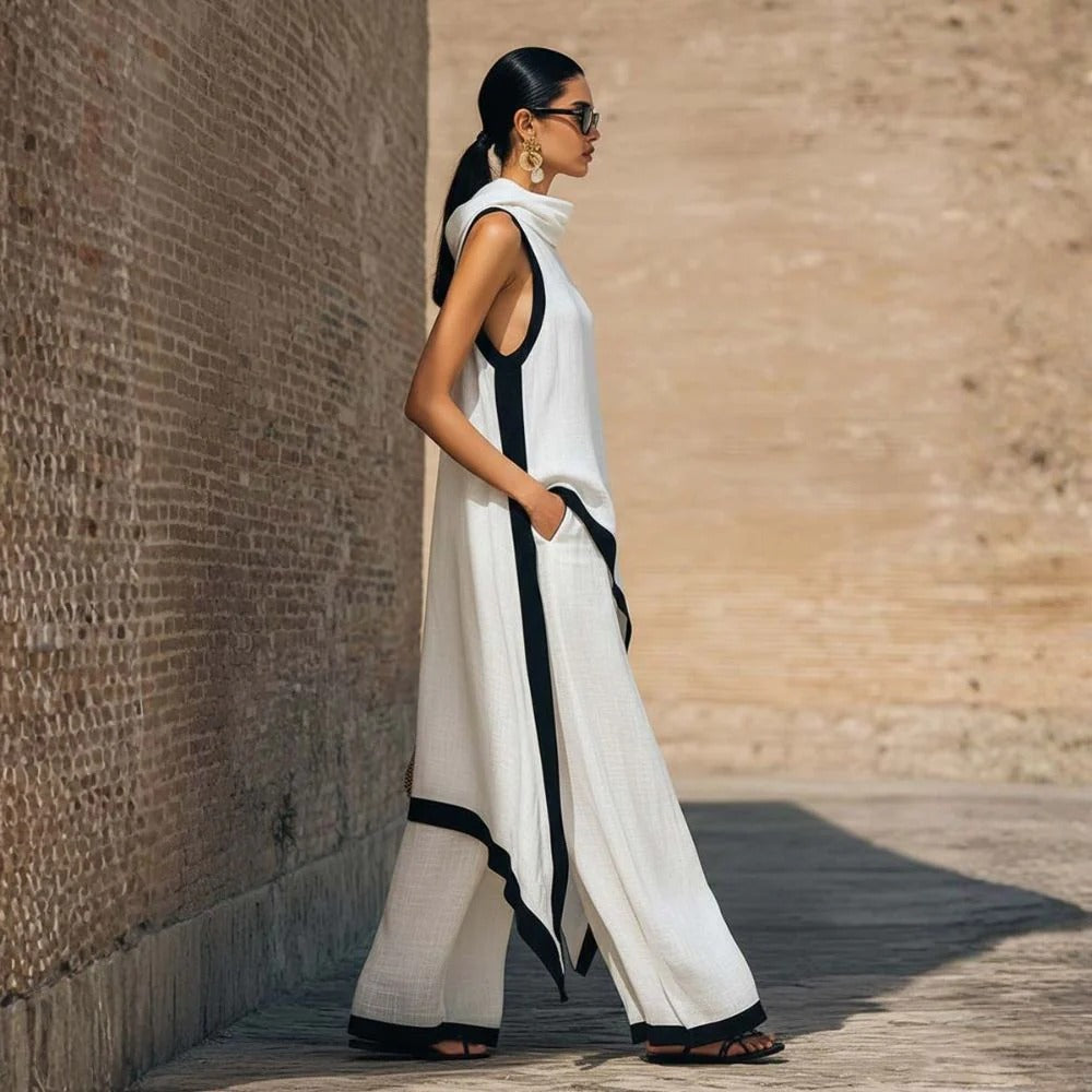 Ilaria - Conjunto minimalista boho elegante