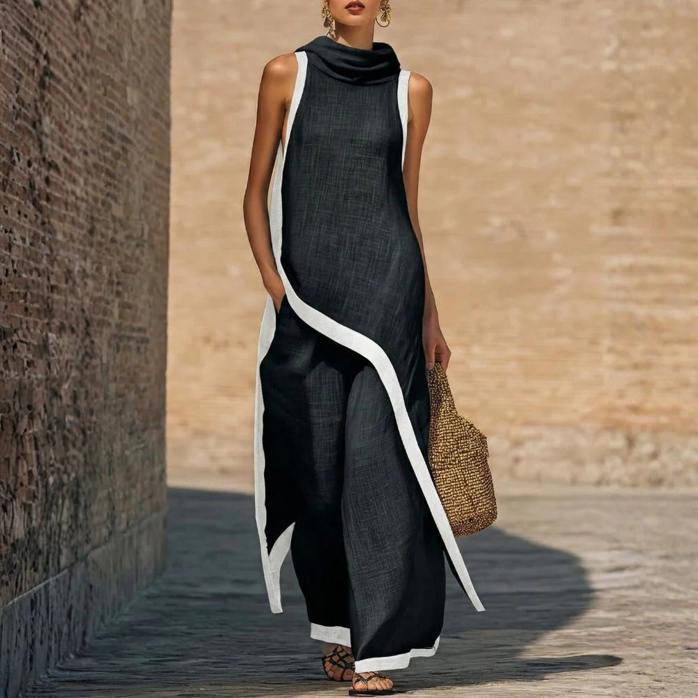 Ilaria - Conjunto minimalista boho elegante