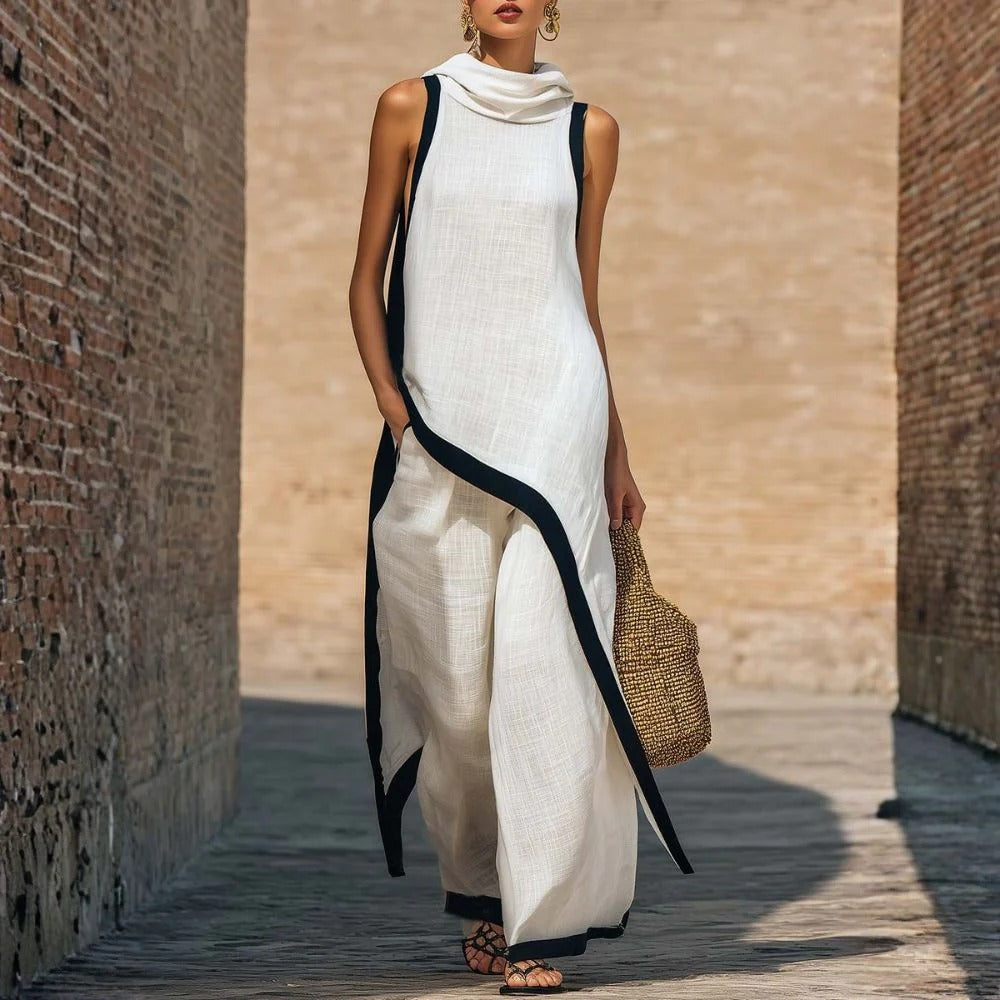 Ilaria - Conjunto minimalista boho elegante