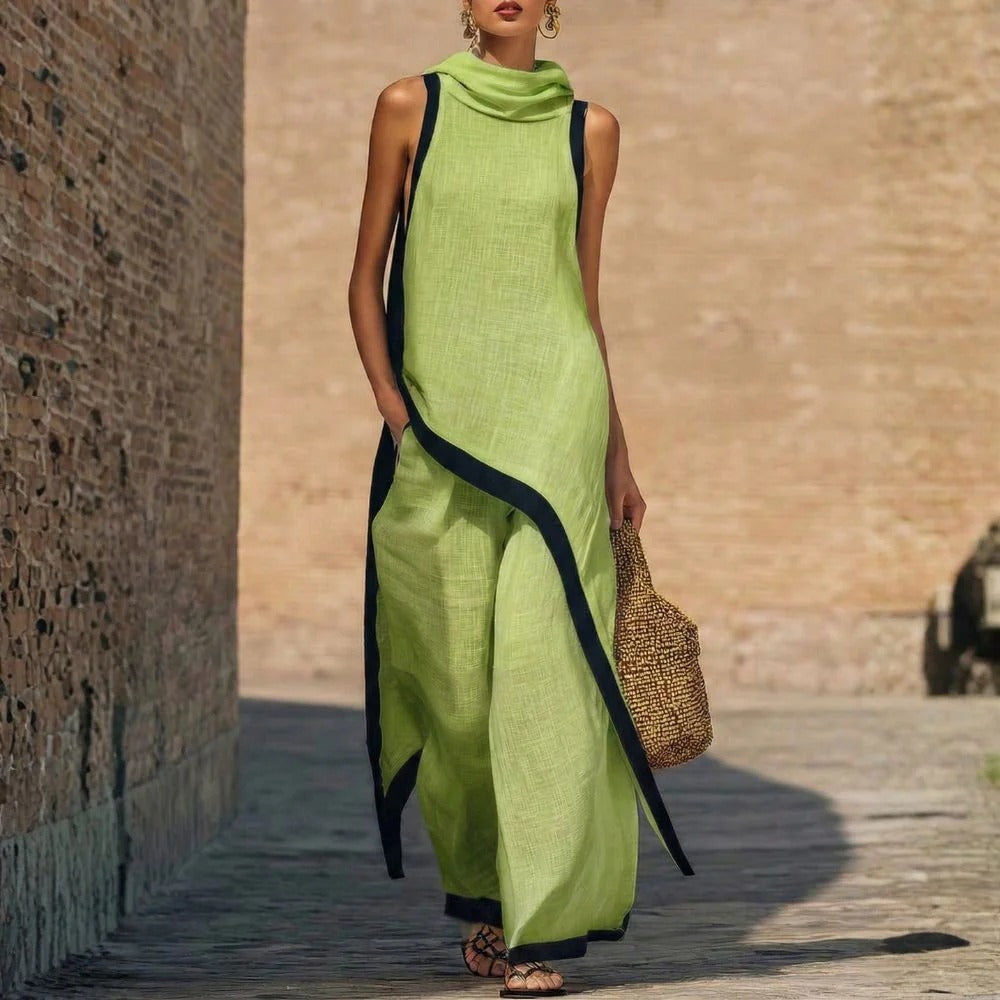 Ilaria - Conjunto minimalista boho elegante