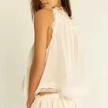 Leandra | Conjunto boho con detalles de crochet