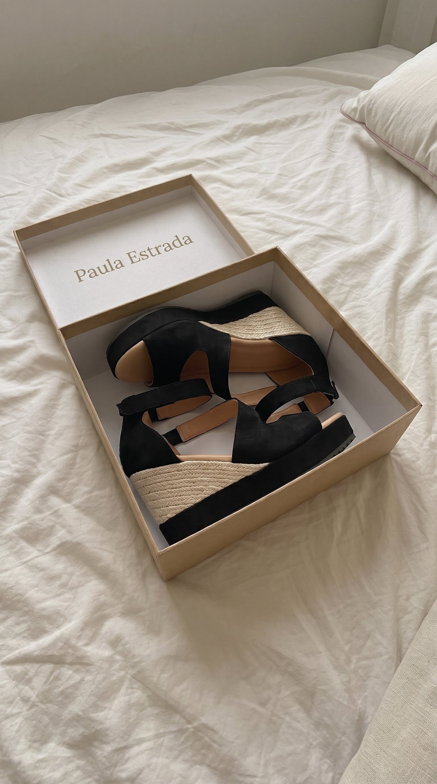 Monica | Cuña de Esparto para el Verano con Cremallera