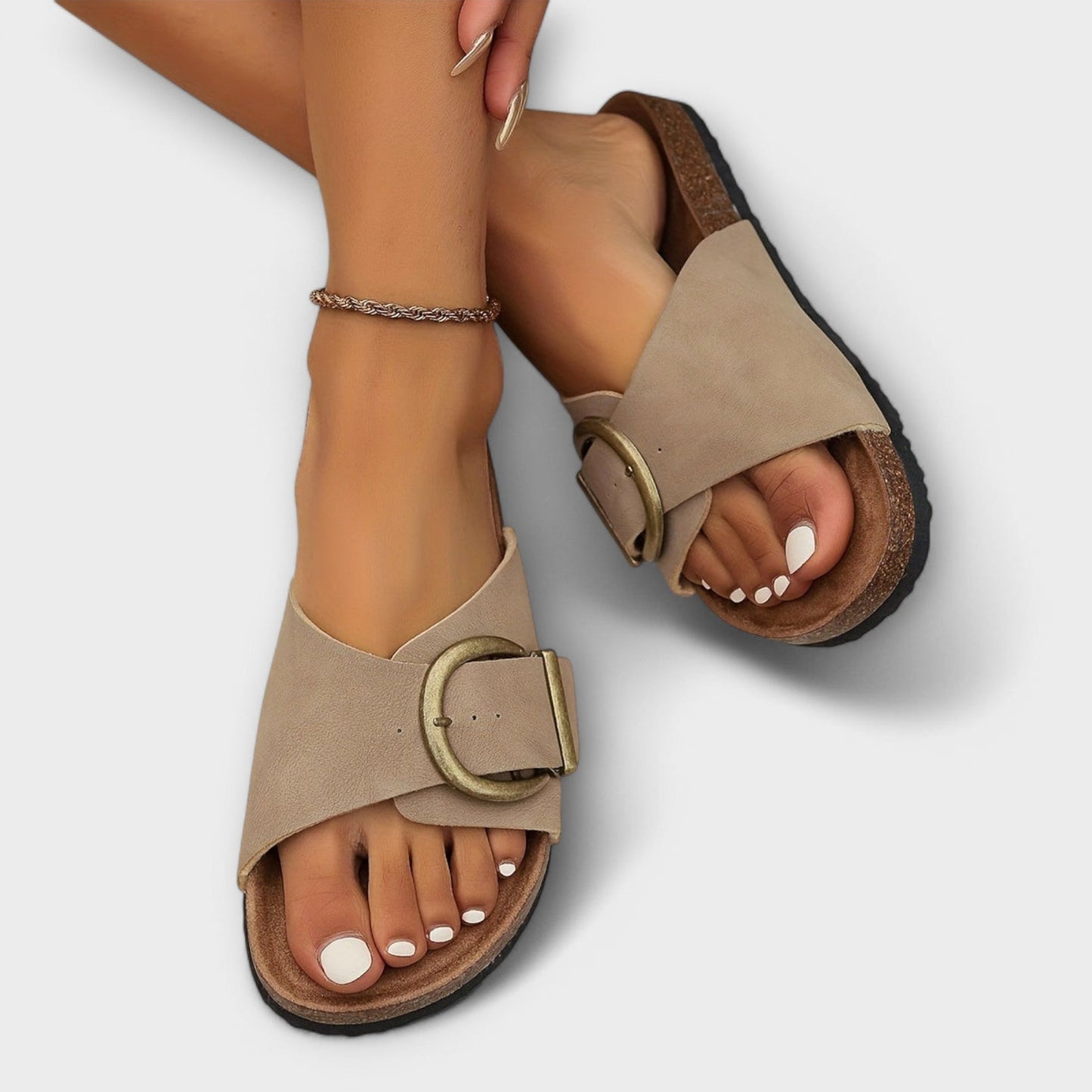 Ayasha | Sandalias Minimalistas con Hebilla